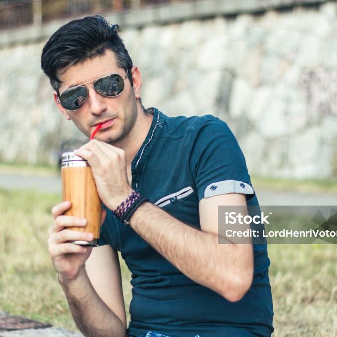 Portrait of young man.
